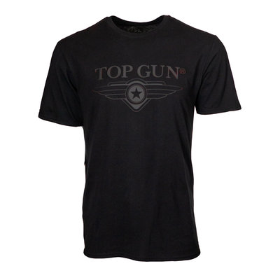 Top Gun Logo Cap Black - Planewear
