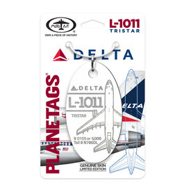 Plane Tag Delta L-1011 Tristar