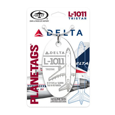 Plane Tag Delta L-1011 Tristar