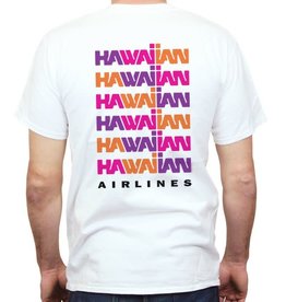 Hawaiian Airlines Stacked Logo Mens T-shirt