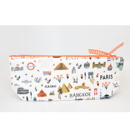 KM Pouch Bon Voyage World Traveler Pouch - Cream