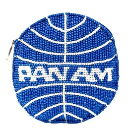 WHDJ- Pan Am Beaded Round Coin Bag