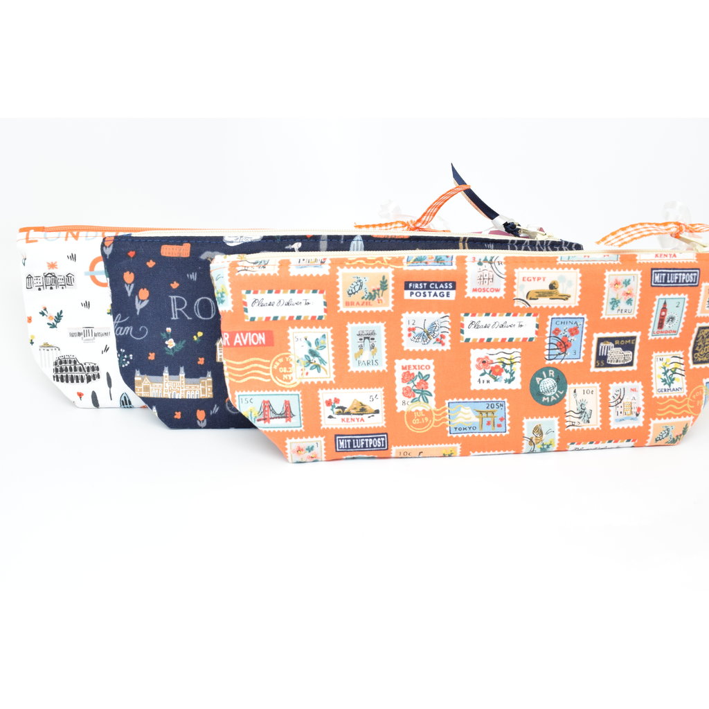 KM Bon Voyage World Traveler Pouch- Navy