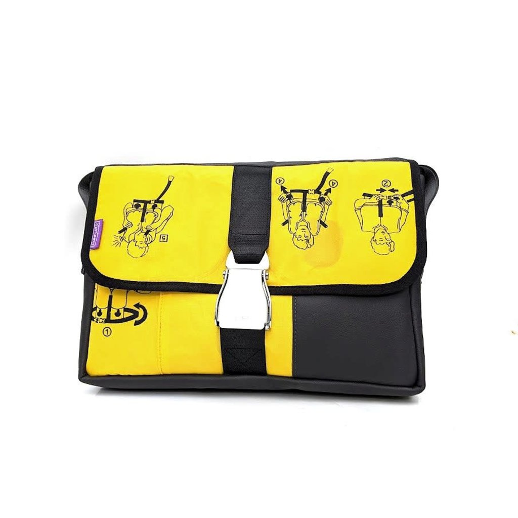 WHMACL- Aircraft Life Jacket Laptop Messenger Bag