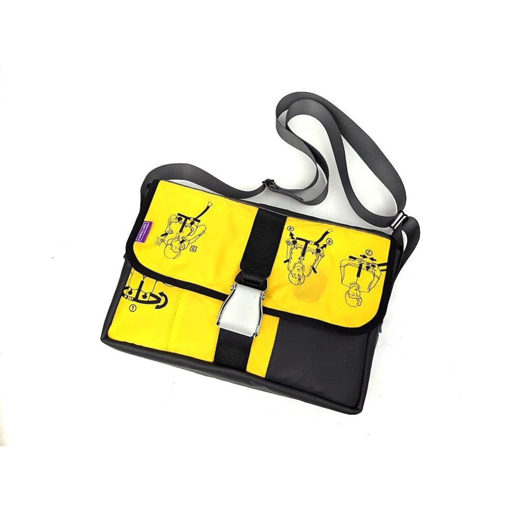 WHMACL- Aircraft Life Jacket Laptop Messenger Bag