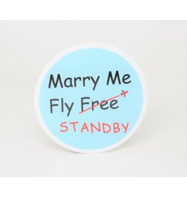 Marry Me, Fly Standby Sticker