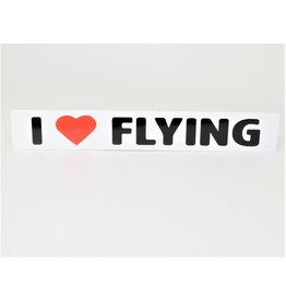 I Heart Flying Sticker