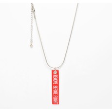 Remove Before Flight Necklace