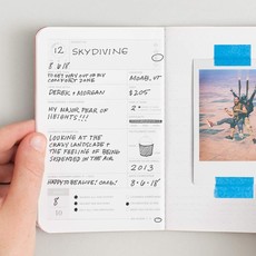 1LF Bucket List Passport Notebook