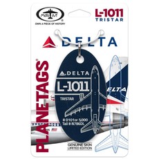 Plane Tag Lockheed L-1011 Delta Tristar-Blue