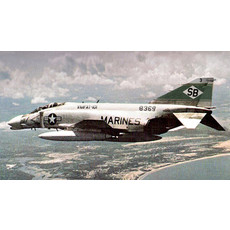 Plane Tag F-4B Phantom II Intake Tan