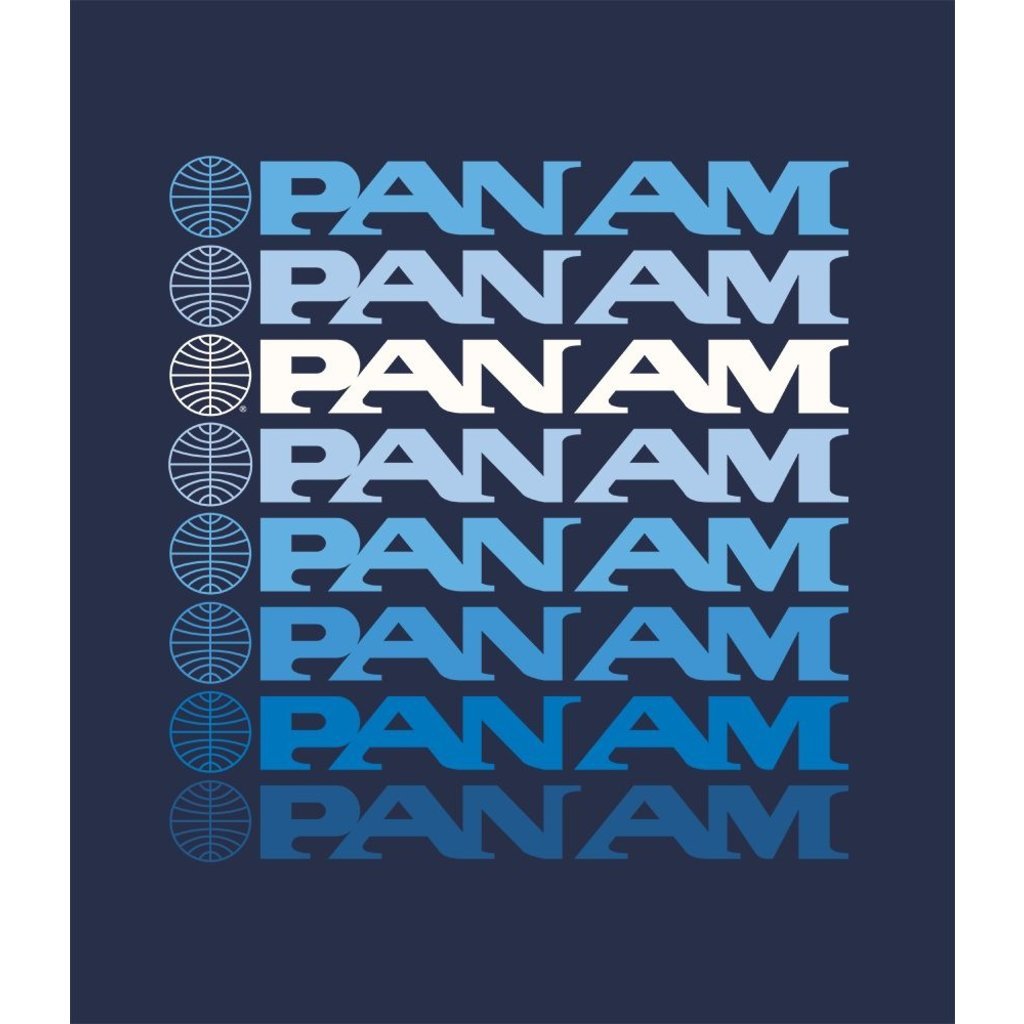 WHMS- Pan Am Stacked Logo Mens T-shirt