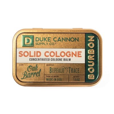 1DC- Cologne: Duke Cannon Solid Cologne for Travel-Bay Rum
