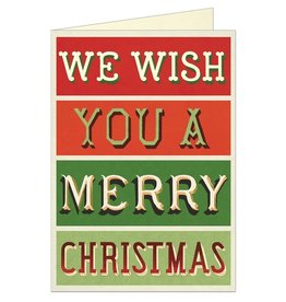 XMAS Merry Christmas Greeting Card
