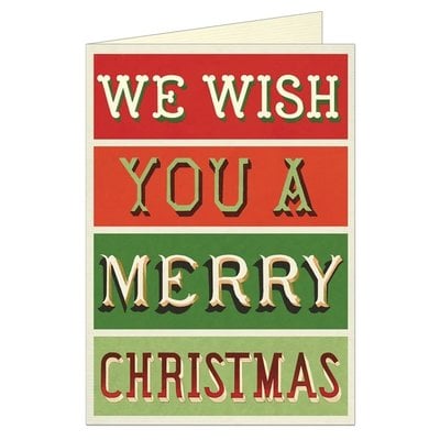 XMAS Merry Christmas Greeting Card