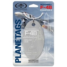 Plane Tag F-4B Phantom II Exterior Grey