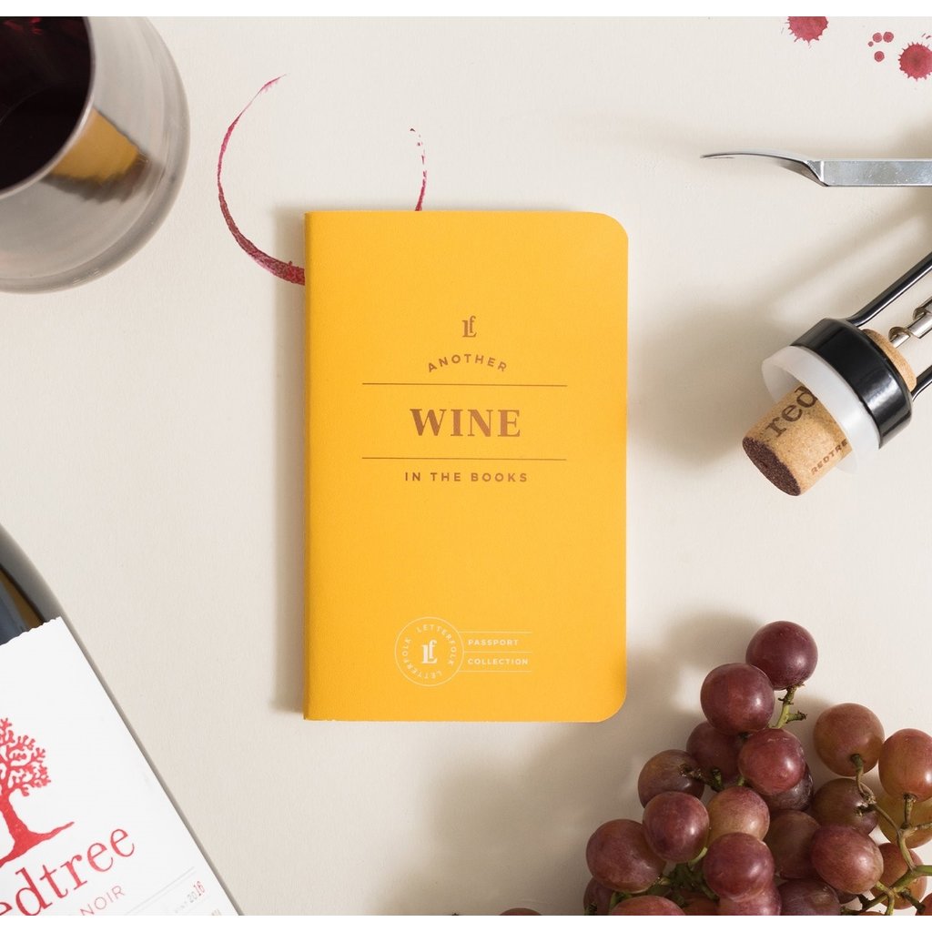 1LF Wine Passport Notebook