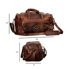 Top Gun® Pilot Bag -Cognac