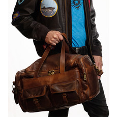 Top Gun® Pilot Bag -Cognac