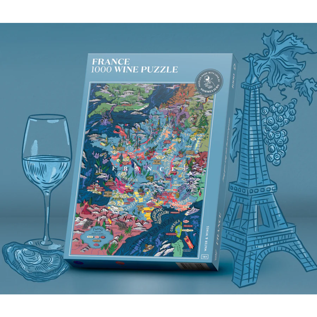 WH1WW- France Wine Puzzle