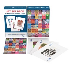 Jet Set Deck-Baggage Tags Playing Cards