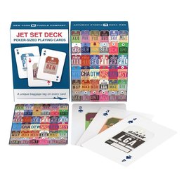 Jet Set Deck-Baggage Tags Playing Cards