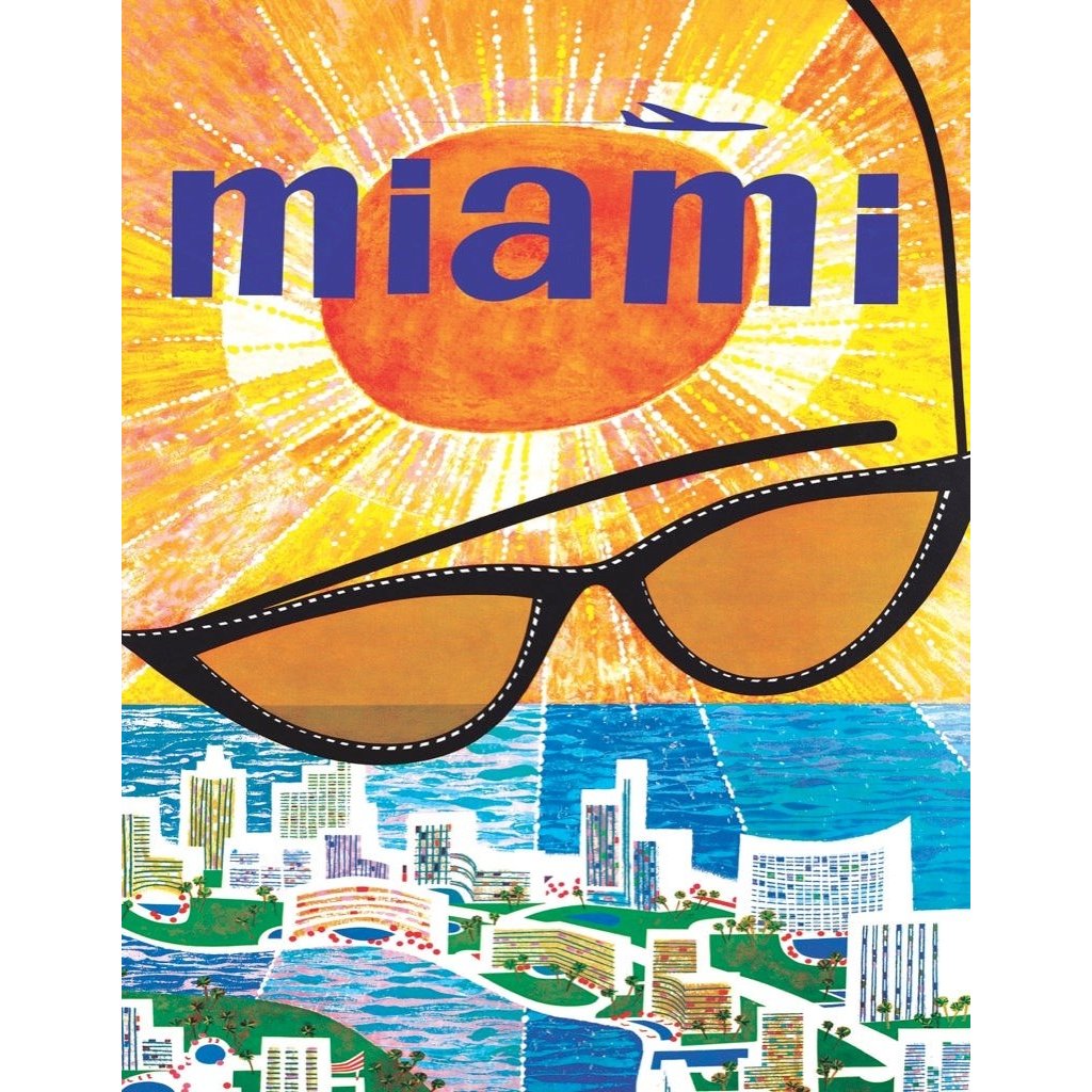 American Airlines Miami Beach Mini Puzzle