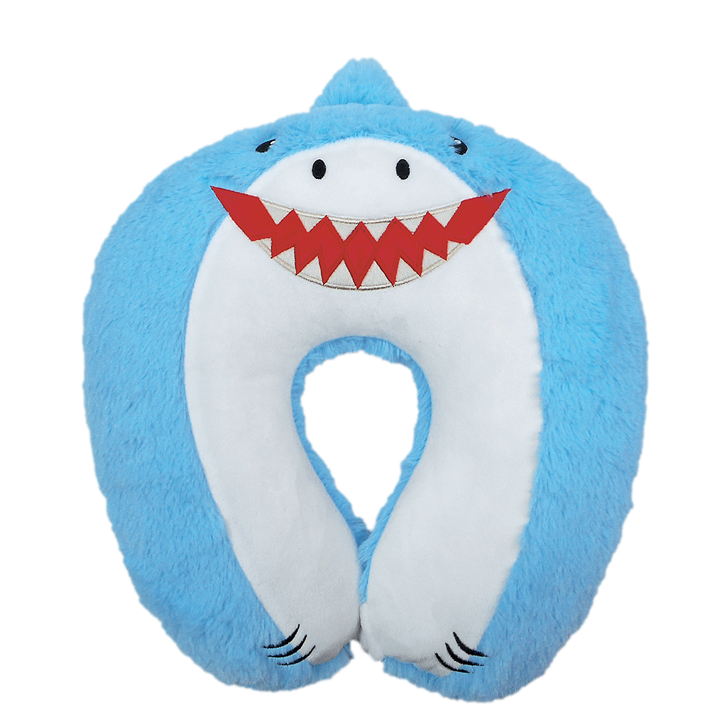 ISC Furry Shark Neck Pillow