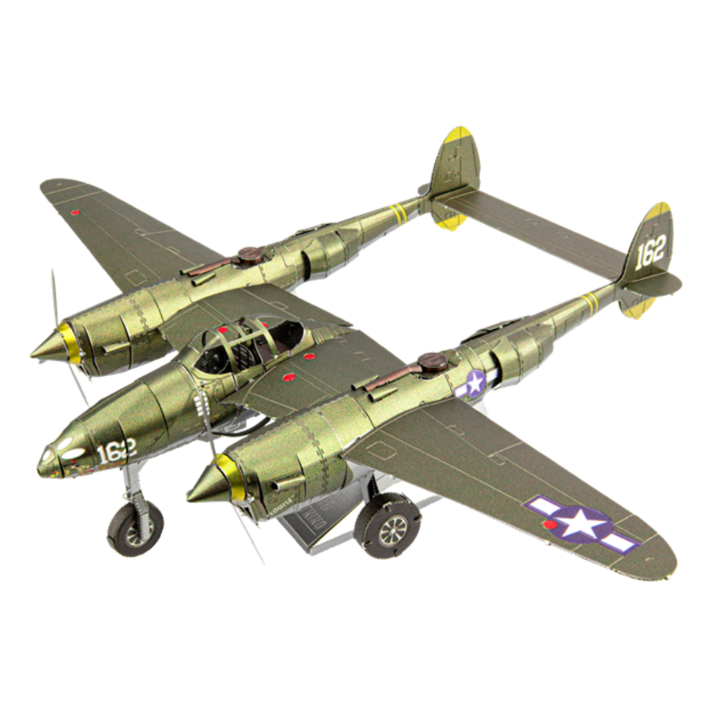 Metal Earth Premium P-38 Lightning