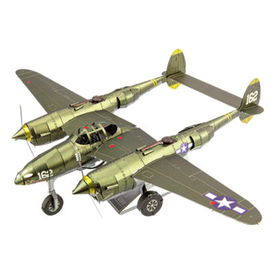 Metal Earth Premium P-38 Lightning