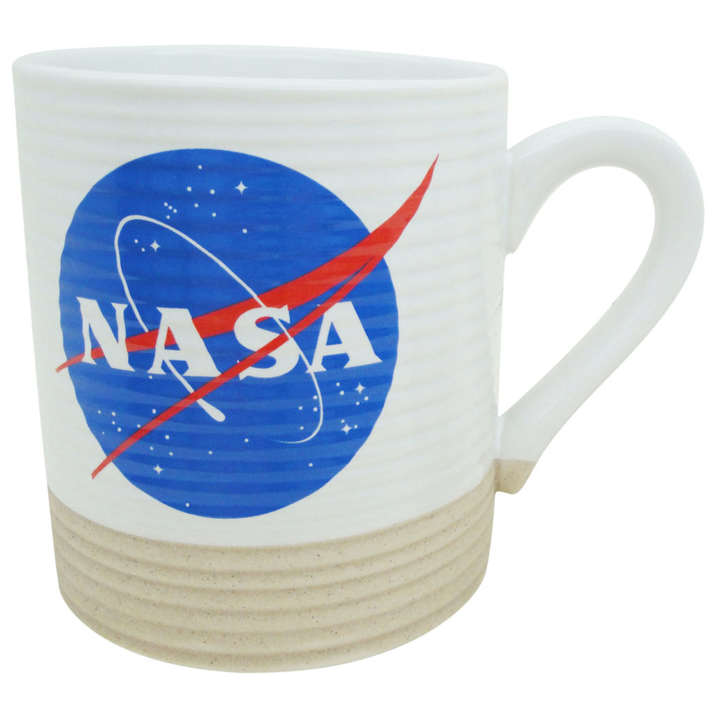 WHCM- NASA Meatball Mug -Tall White/Beige