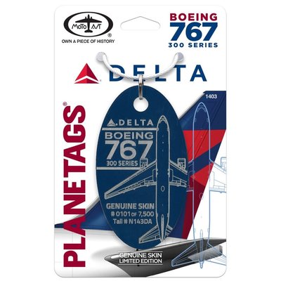 Plane Tag Boeing Delta 767-300 Series