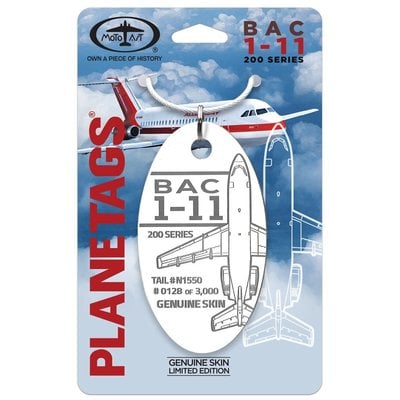 Plane Tag BAC ONE-ELEVEN 200 Series