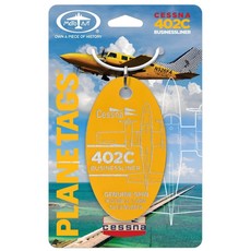 Plane Tag Cessna 402C Businessliner - Taxi Yellow