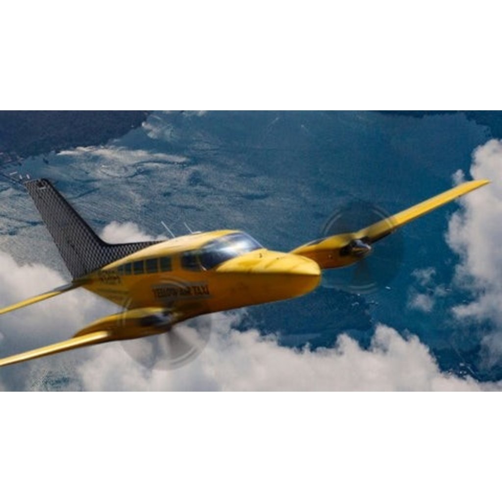Plane Tag Cessna 402C Businessliner - Taxi Yellow