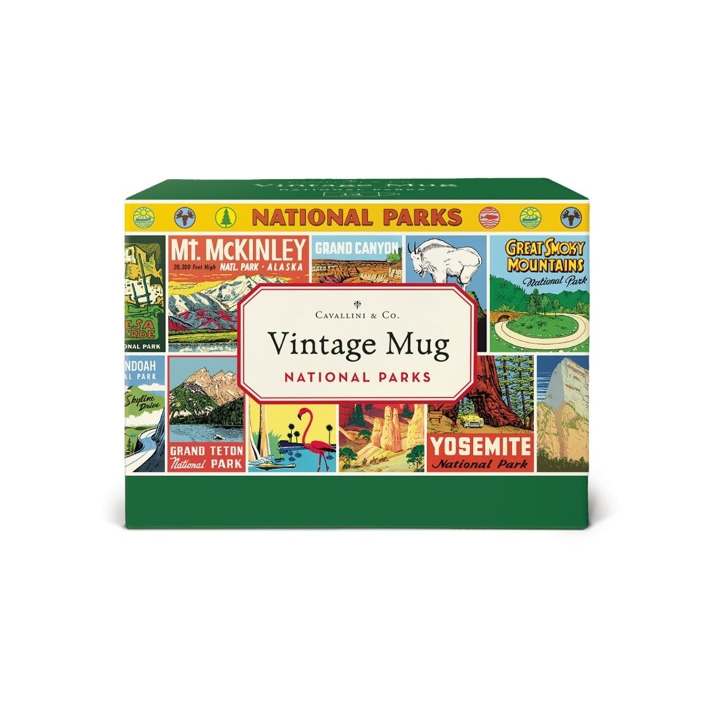 National Parks Vintage Mug