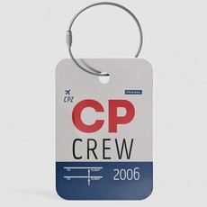 WHAT-2 CP Crew Luggage Tag