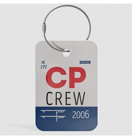 WHAT-2 CP Crew Luggage Tag
