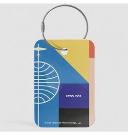 WHAT-2 Pan Am Bauhaus Color Luggage Tag