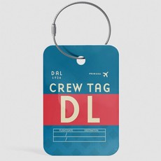 WHAT-2 DL Crew Luggage Tag