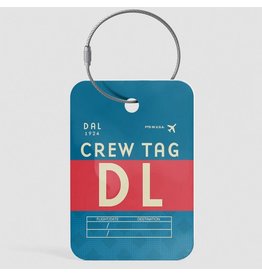 WHAT-2 DL Crew Luggage Tag