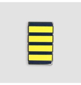 WHAT-1 Pilot Stripe Enamel Pin