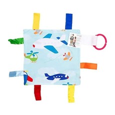 WH1BJC- Airplanes Sensory Tag Travel Square