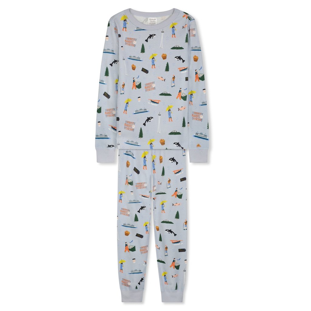WH1ST- Pajama Set: Goodnight Seattle