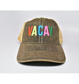 WH1LGY- VACAY Vintage Trucker Cap