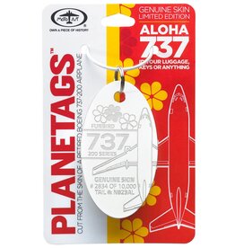 Plane Tag Boeing Aloha 737-200 Series
