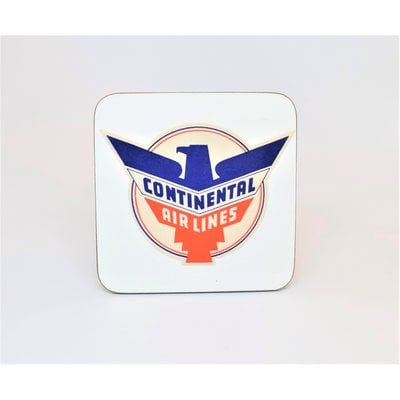 WHVA- Continental 1950's Eagle Airline Coaster