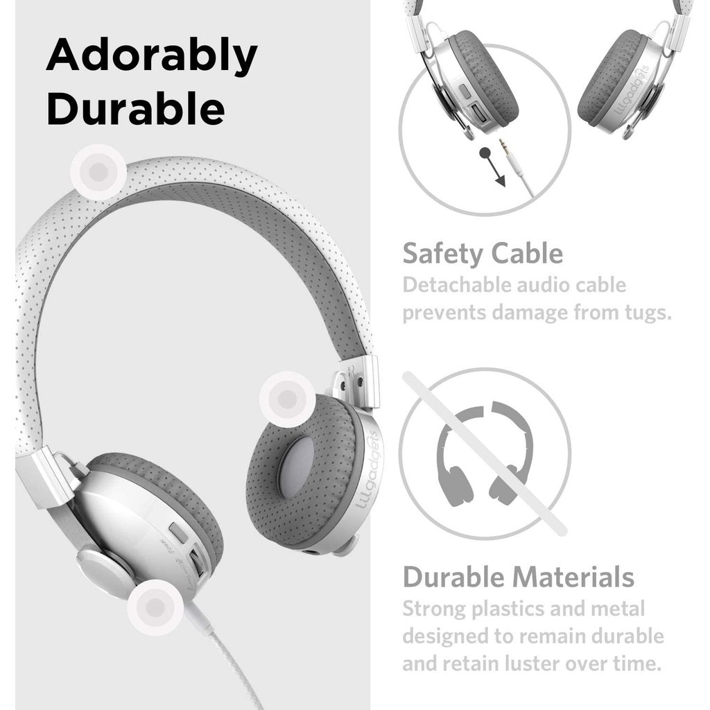 WH1LG- Lil Gadgets Untangled Pro Bluetooth Headphones