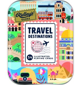Travel Destinations Playing Cards