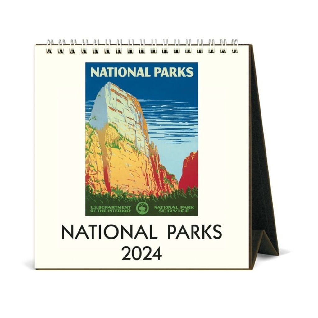 National Parks Desk Calendar 2024 - Planewear